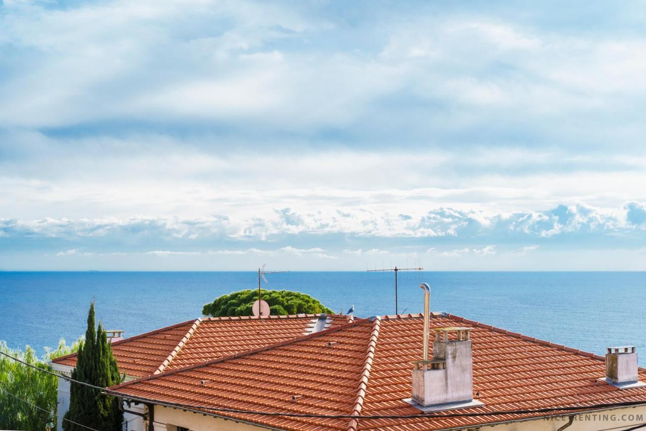 Nice Renting - Maeterlinck - Idyllic Luxury Retreat In Cap De Nice Sea View Εξωτερικό φωτογραφία
